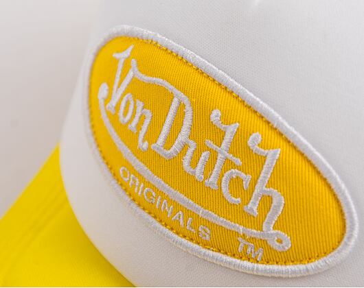 Von Dutch Trucker Tampa Foam White/Yellow Cap