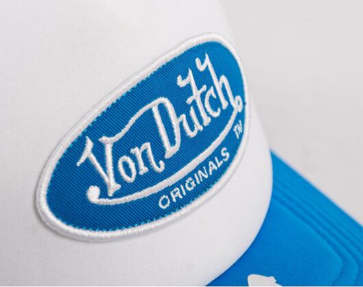 Von Dutch Trucker Tampa Foam White/Blue Cap