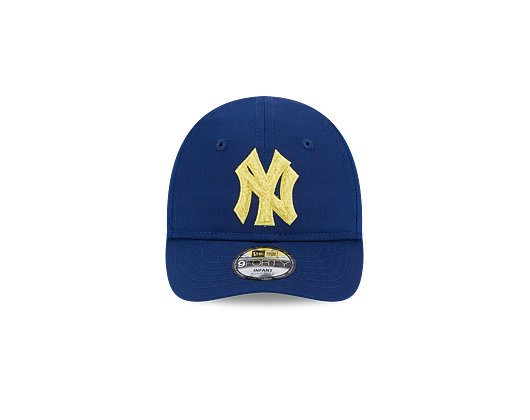 Dětská Kšiltovka New Era 9FORTY Kids MLB Boucle New York Yankees Royal Blue / Yellow