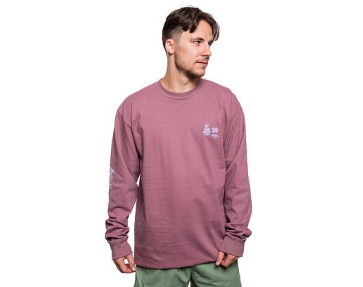 Triko S Dlouhým rukávem HUF Game Over Longsleeve ts02007-mauve