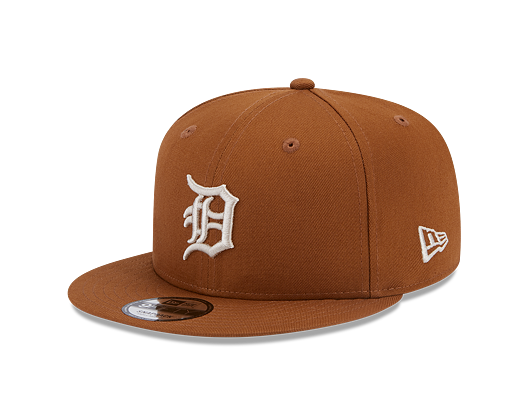 Kšiltovka New Era 9FIFTY MLB Side Patch Detroit Tigers Toasted Peanut / Stone