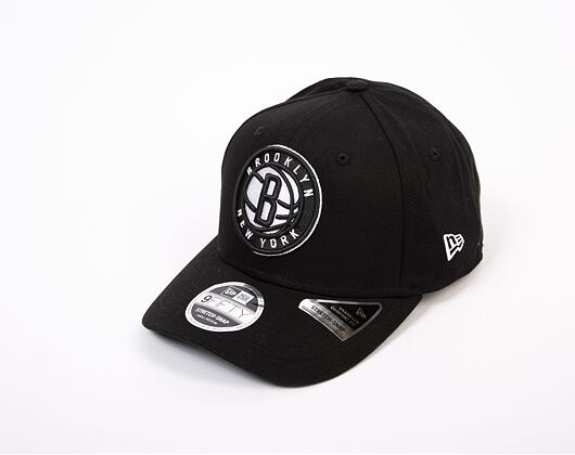 New Era 9FIFTY Stretch-Snap NBA Brooklyn Nets Snapback Black/Team Color Cap