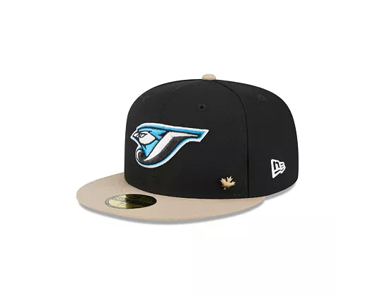 Kšiltovka New Era 59FIFTY MLB "Varsity Pin & Sidepatch" Toronto Blue Jays Cooperstown