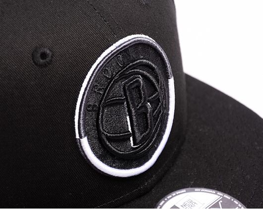 Kšiltovka New Era 9FIFTY NBA Split Logo Brooklyn Nets Black / Graphite