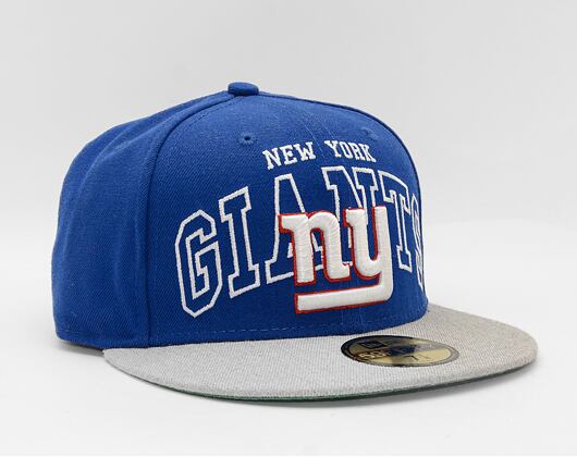 kšiltovka NEW ERA 59FIFTY Wordmark Central New York Giants Blue / Heather Grey