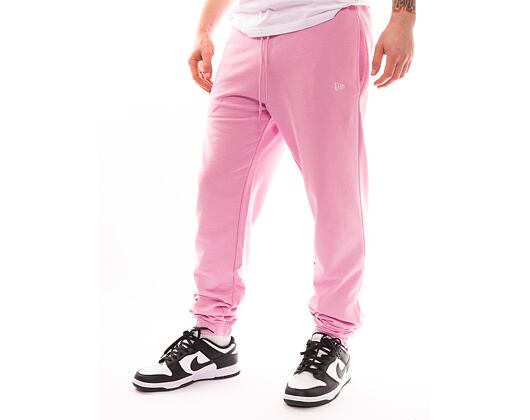 Tepláky New Era Essentials Slim Joggers Fondant Pink / White