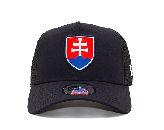 Kšiltovka New Era 9FORTY Trucker National Team - Slovakia Navy