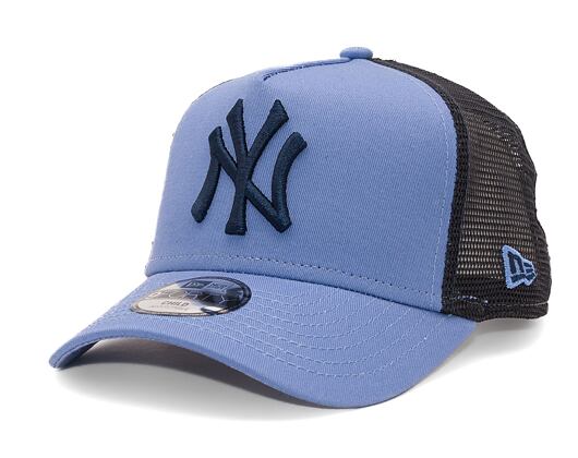 Dětská kšiltovka New Era 9FORTY Kids A-Frame Trucker MLB League Essential New York Yankees Copen Blu