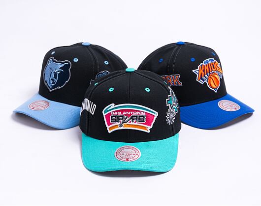 Kšiltovka Mitchell & Ness Overbite Pro Snapback Hwc San Antonio Spurs Black