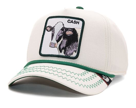 Kšiltovka Goorin Brothers Cash Cow 100 A-Frame White