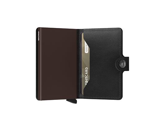 Peněženka Secrid Miniwallet Original Black & Brown