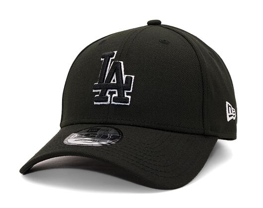 Kšiltovka New Era - 9FORTY Pop Outline - LA Dodgers - Black / White