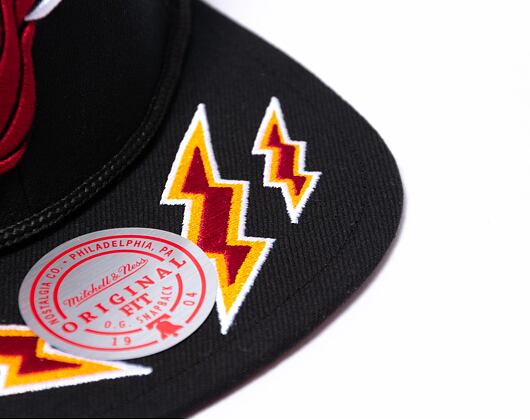 Kšiltovka Mitchell & Ness Recharge Trucker Miami Heat Black