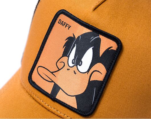 Kšiltovka Capslab Looney Tunes Trucker - Angry Duffy - Wheat Brown