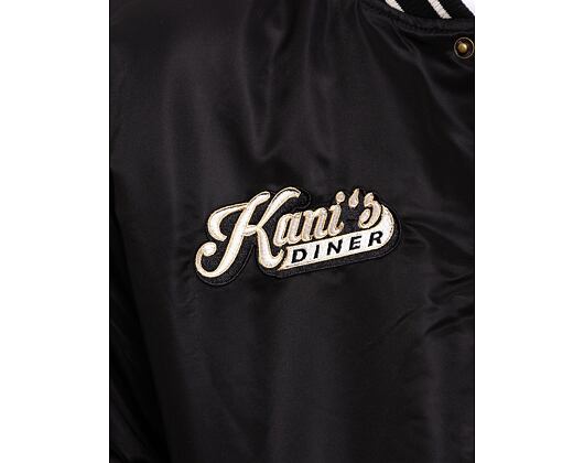 Bunda Karl Kani OG Diner Bowling Jacket black