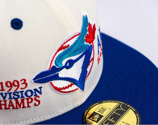 Kšiltovka New Era 59FIFTY MLB 93 Division Toronto Blue Jays - Off White