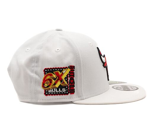 Kšiltovka New Era 9FIFTY NBA Repreve Chicago Bulls - White