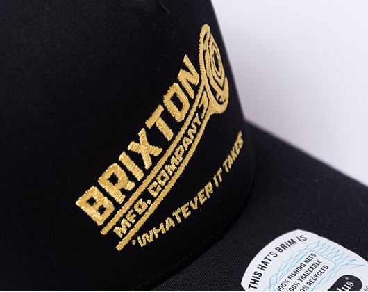 Kšiltovka Brixton Wrench C Np MP Trucker Hat - Black/Black