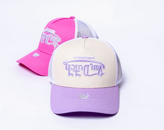 Kšiltovka Von Dutch Trucker Soho - Purple/White