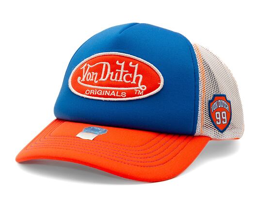 Kšiltovka Von Dutch Lund Foam Trucker - Blue/White