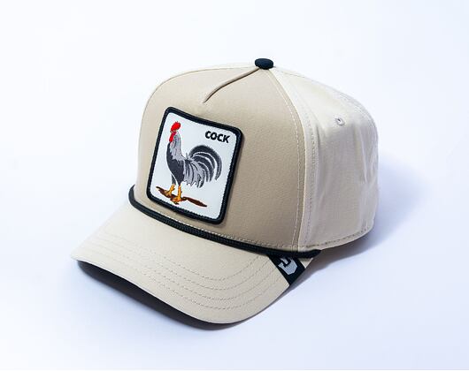 Kšiltovka Goorin Bros. - Rooster 100 A-Frame - Sand Grey