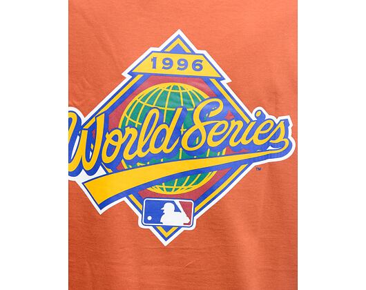 Triko New Era MLB World Series Oversized Tee New York Yankees - Terracotta / Dark Green