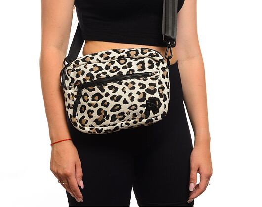 Ledvinka New Era Leopard Camera Bag - Black