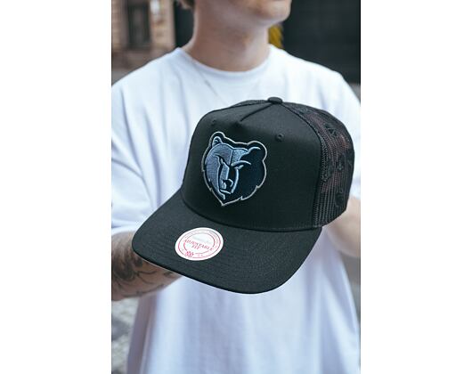 Kšiltovka NBA Monogram Trucker Memphis Grizzlies Black