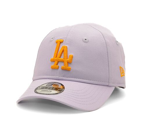 Dětská Kšiltovka New Era - 9FORTY League Essential - LA Dodgers - Pastel Purple / Orange