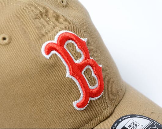 Kšiltovka New Era - 9TWENTY Classic Dad Cap - Boston Red Sox - Khaki