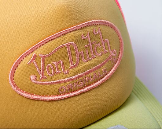 Kšiltovka Von Dutch Tampa Trucker Foam Camel/Peach