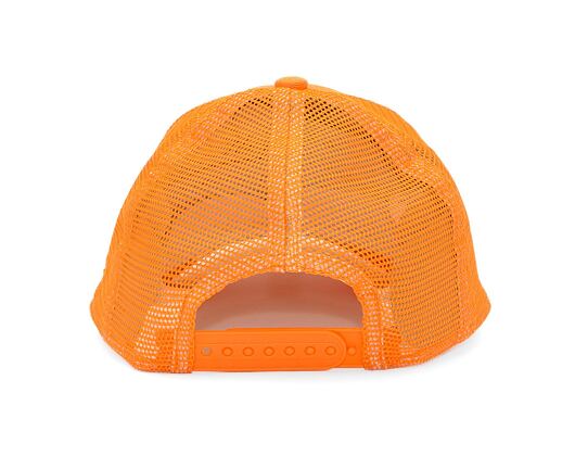 Dětská Kšiltovka New Era - 9FORTY Trucker League Essential - LA Dodgers - Orange