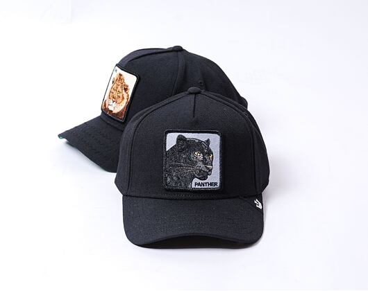 Kšiltovka Goorin Trucker - Panther Field 100 - Black