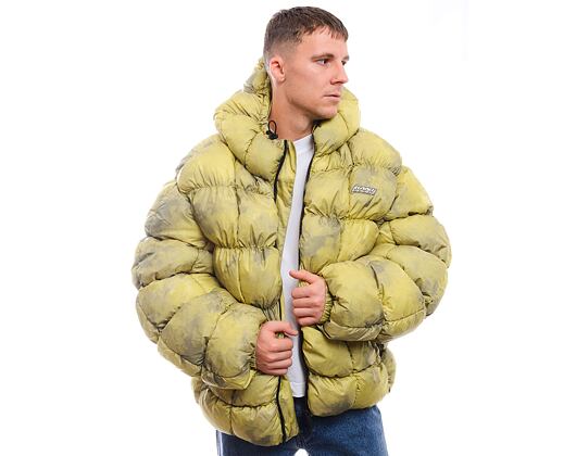 Bunda Karl Kani - Oversized Square Quilted Puffer Jacket - Lime Green