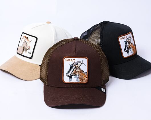 Kšiltovka Goorin Trucker - The GOAT - Brown