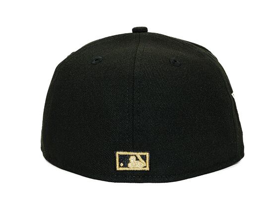 Kšiltovka New Era - 59FIFTY "MLB Metallic" - NY Yankees - Black / Gold