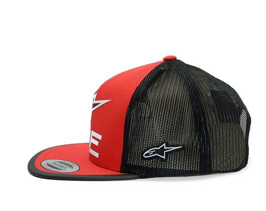 Kšiltovka Alpinestars - Ride 4.0 - Red/Black/White