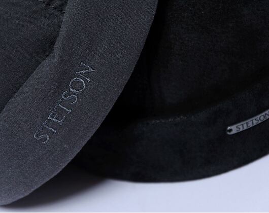 Docker Cap Stetson Docker Delave Organic Cotton Black