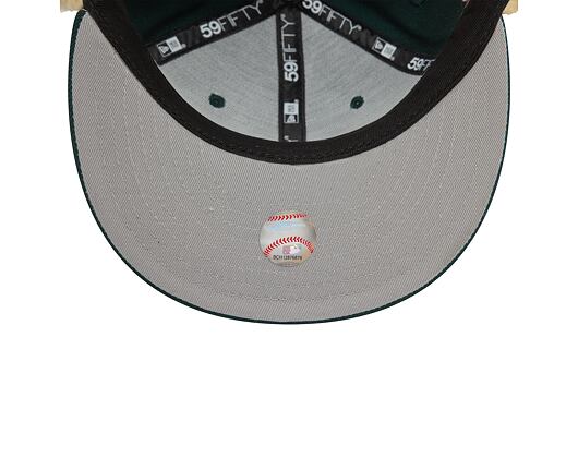 Kšiltovka New Era - 59FIFTY Dogear MLB - Oakland Athletics - Green