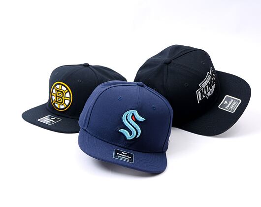 Kšiltovka Fanatics - Seattle Kraken - A/CAP Str Mid Crn Adj Sqv Sbk - Traditional Navy