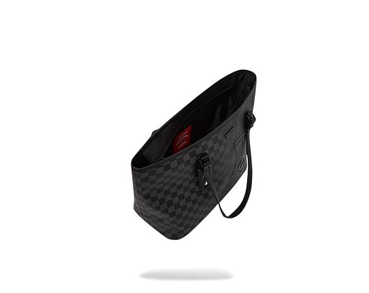 Taška Sprayground - Half Spritz Black/Grey Check Tote