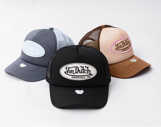 Kšiltovka Von Dutch Trucker Tampa Foam Brown/Pink