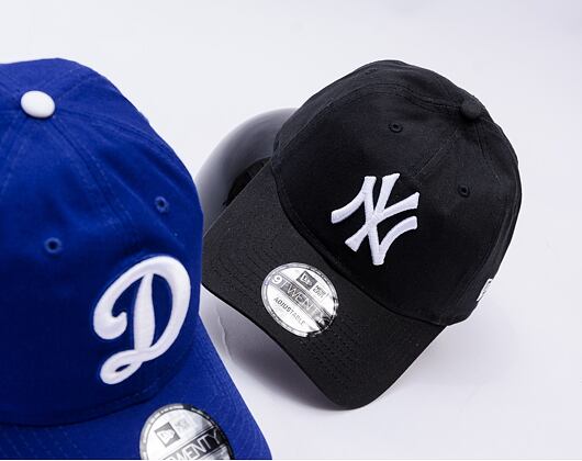 Kšiltovka New Era - MLB Essential 9TWENTY - NY Yankees - Black / White