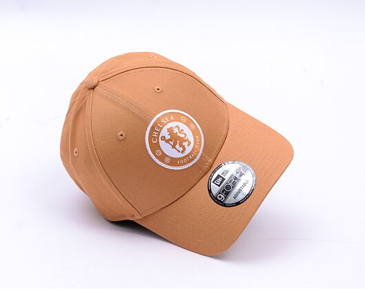 Kšiltovka New Era - Pop Outline 9FORTY - Chelsea FC Lion Crest - Ochre / White