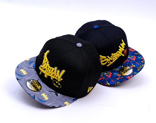 Dětská Kšiltovka New Era - Warner Bros Superman 9FIFTY - Navy