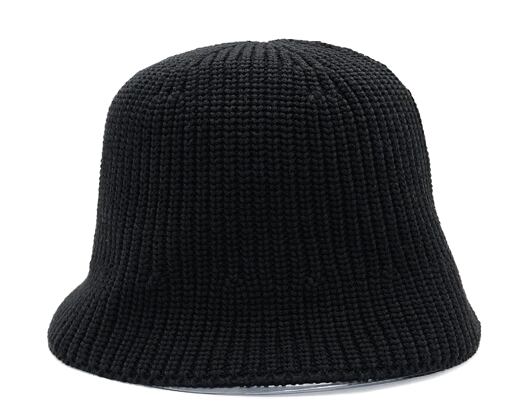 Klobouk Kangol - Washed Knit Bucket - Black