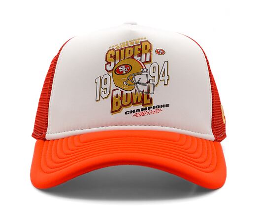 Kšiltovka New Era - NFL Superbowl 9FORTY Trucker - San Francisco 49Ers - Scarlet