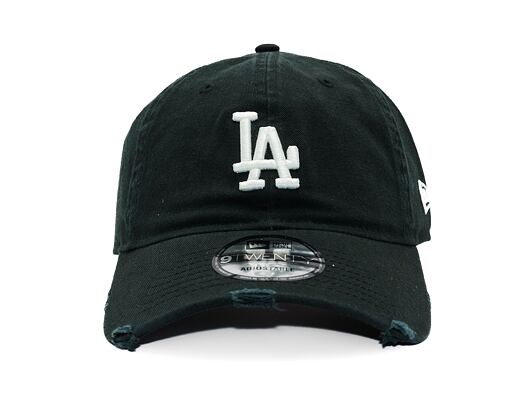 Kšiltovka New Era - MLB Distressed 9TWENTY - LA Dodgers - Black / White