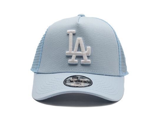 Dětská Kšiltovka New Era - MLB Essential 9FORTY Trucker - LA Dodgers - Pastel Blue / Navy