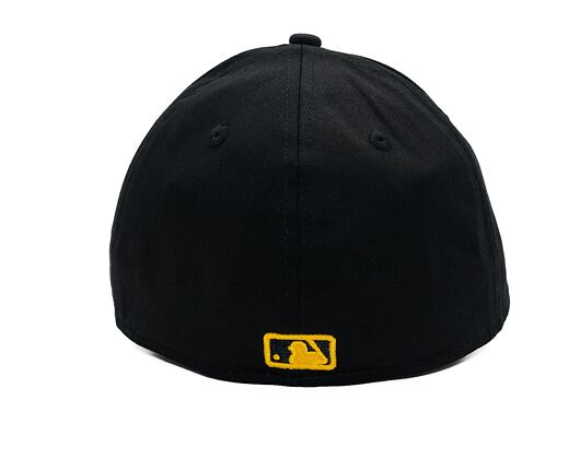 Kšiltovka New Era - MLB Essential 39THIRTY - NY Yankees - Black / Grilled Yellow